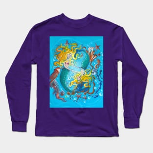 Mermaid Mother Long Sleeve T-Shirt